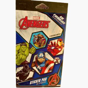 Marvel Avengers Sticker Pad 96 Hulk Iron Man Captain America Party Favor Crafts